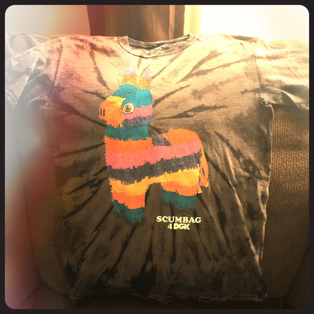 DGK LIMITED EDITION SCUMBAG PIÑATA SHIRT